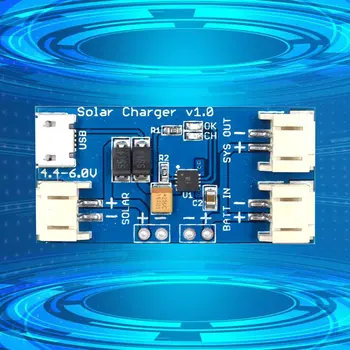 Mini Solar Lipo Laadija Juhatuse CN3065 Liitium Aku Kiip Micro-USB-DIY Väljas Taotluse Kit Laadimine Juhatuse Moodul