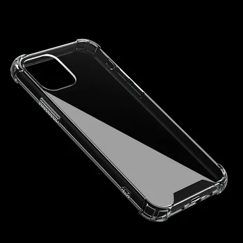 Selge Hübriid Kõva PC 1,5 mm Akrüül Case For iPhone 12 mini Pro Max Kaitseraua Põrutuskindel Kate Kest iPhone 11 ProMax Telefoni Puhul