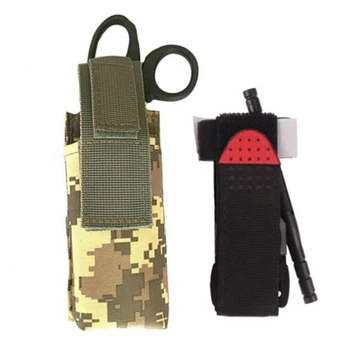 Taktikaline Väljas First Aid Kit Tourniquet ja Trauma Ohutuse Avarii Survival Komplekt koos Meditsiinilise Molle Ifak Kott Juhul Kit Pack