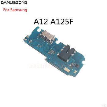 AAA Kvaliteet Laadimine USB Dock Port Pesa Jack Plug Connector Tasu Juhatuse Flex Kaabel Samsung Galaxy A12 A125F