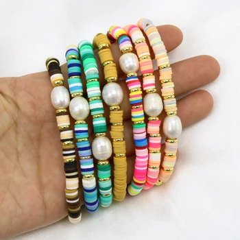 10 Strand Käsitöö Beaded Käevõru Rainbow värvi Pärlitega ehted käevõru käevõru aksessuaarid, käevõrud, naiste ehted 9908