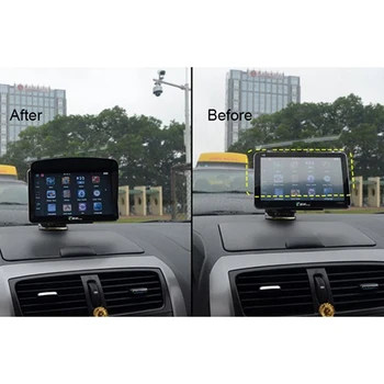 Uus 1 TK Must GPS-Nokats Visiir Eest Navigator 7 Tolline Auto GPS Professionaalne Päikese Varju, Anti-Reflective GPS Ekraani Visiir Kapuuts