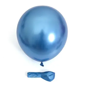 100tk Pastell Macaron Sinine Valge Õhupallid Vanik Arch Kit Metallik Sinised Õhupallid, Pulmi, Sünnipäeva Baby Shower Isikule Teenetemärgi