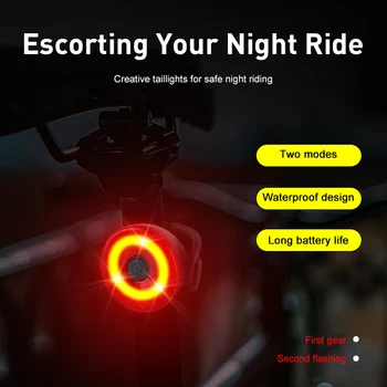 Uus Jalgratas Super ere saba kerge esile öö Ratsutamine kerge jalgratta saba kerge jalgratta piduri tuli ohutus hoiatus tuli