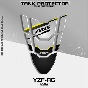 Näiteks YAMAHA YZFR6 YZF-R6 YZF600 Mootorratta Kleebis Kleebised Tank Pad Dekoratiivsed Protector Mootorratta Tank Pad Peegeldav Kaitsekile