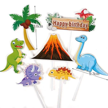 Dinosaurus Clap Ringi Mänguasjad Jungle Safari Sünnipäeva Jurassic World Dino Partei 1. Poiss Müha Sünnipäeva Kasuks, Lapsed Kingitusi