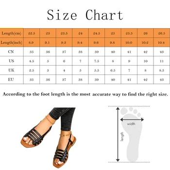 Naiste Sandaalid Naine Suvel Õõnes Välja Rooma Kingad 2020 Naiste Gladiaator Avatud Varvas Beach Korterid Ladies Jalatsid Pluss Suurus 35-43