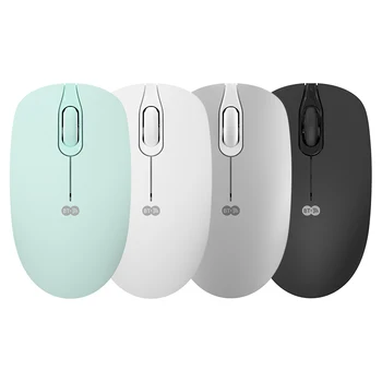 2.4 G Wireless Gaming Mouse For Macbook Sülearvuti Hiir Kaasaskantav Dual Mode Bluetooth Hiirt Mängija 1600DPI Vaikne Gaming Hiired