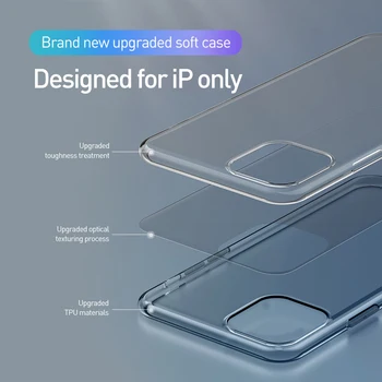 Ultra Õhuke Selge Case For iPhone 11 12 Pro Max XS Max XR X Pehme TPU Silikoonist Case For iPhone 7 8 6 6s Pluss 5 SE Telefoni tagakaas