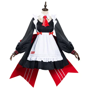 Anime Genshin Mõju x KFC Noelle Neiu Kleit Cosplay Kostüüm Halloween Carnival Ülikond