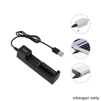 Universaalne 1 Pesa, Aku, USB Laadija Adapter LED Smart Chargering Jaoks Akut Li-ion 18650 26650 14500