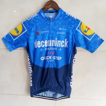 Meeskond Quick Step Deceuninck 2021 Pro Cycling Team Jersey Lühikesed Varrukad Meeste Rattasõit Riiete Komplekt Suvel Bike Kanda Maillot Jalgratas