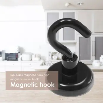 1tk Võimas Magnet Konks Super Raske Neodüümi Haruldaste Muldmetallide Magnet Omanik Külmik Pinnad Ladustamise Kodu Köök Accessoies
