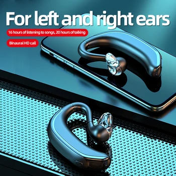 Bluetooth-Peakomplekti Pöörleva Ühe Kõrva ärimudel 5.1 Stereo Müra Vähendamise Muusika Sport Kõrvaklapid Auto Peakomplekt