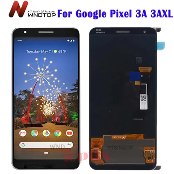 Testitud Google Pixel 3A XL LCD Ekraan Touch Digiteeritud Assamblee Asendamine Google Pixel 3AXL G020F LCD