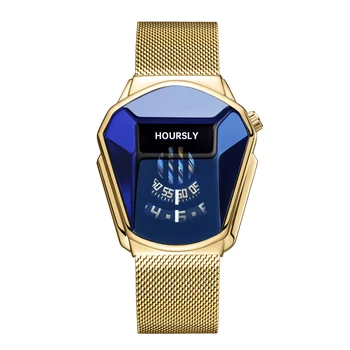 Relojes Hombre 2021 HOURSLY Luksus Brändi Roostevabast Terasest Vaata Meeste Veekindel Kvarts Casual Meeste Spordi Heren Horloge Mood