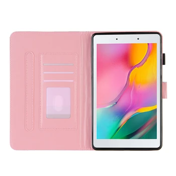 Tableti Kate Samsung Galaxy Tab 8.0 2019 SM-T290 T295 T297 Marmor Naha Puhul Samsung Tab 2019 8.0 tolline juhtumitele,