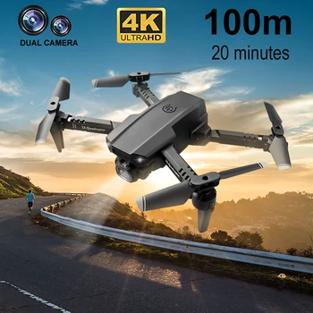 2021 UUS XT6 Mini Undamine Koos 4K HD Topelt Kaamera WiFi Fpv õhurõhk Kõrguse Hoidke Kokkupandav Quadcopter RC Undamine Kid Mänguasjad Kingitus