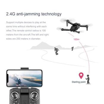 2021 UUS XT6 Mini Undamine Koos 4K HD Topelt Kaamera WiFi Fpv õhurõhk Kõrguse Hoidke Kokkupandav Quadcopter RC Undamine Kid Mänguasjad Kingitus