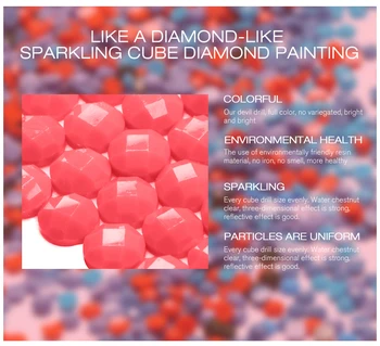 Diamond Maali Fantasie Eest suurendatud Vasika Diamond Kunsti Maali Komplektid Käsi-selleks, Et Teha Kingitusi pereliikmetele Ja Sõpradele