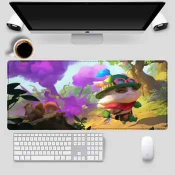 Vastupidav League of Legends Teemo Gaming Mouse Pad Sülearvuti Mause Desk Pad Matt Suur Mäng Hiire Matt Overwatch/CS GO