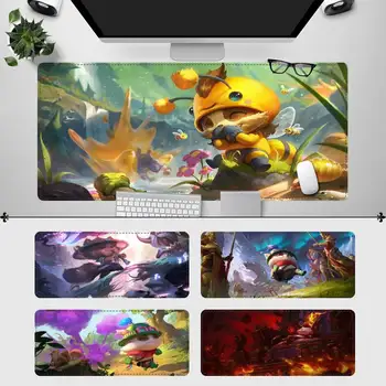 Vastupidav League of Legends Teemo Gaming Mouse Pad Sülearvuti Mause Desk Pad Matt Suur Mäng Hiire Matt Overwatch/CS GO