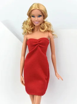 6tk/palju Punast Kleidid, Barbie Mannekeeni Riided Õhtu Pool Kannab Vestidoes Lühikesed Kleidid Barbie Nukk 1/6 Nukk Tarvikud