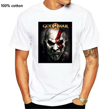 Meeste T-särk Kratos, Jumal, Sõja Kunsti T-Särk Must naljakas t-särk uudsus tshirt naised