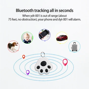 2021 Anti-kadunud Häire Smart Tag Traadita Bluetooth-Tracker Lapse Kott Rahakoti Key Finder BLT Lokaator Lemmikloomade, Rahakoti Lapsed Anti Kadunud