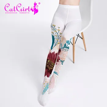 2021 uus suvine kõrge vöökoht sukkpüksid sukad naiste õhukesed retuusid sukad mood Jaapani Lolita õie vabaaja säärised