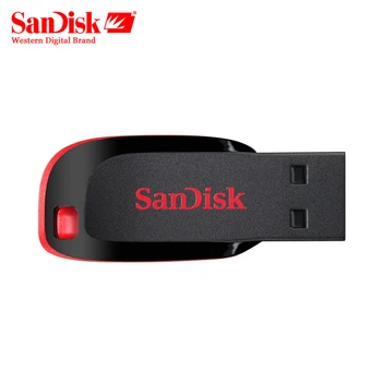 Originaal SanDisk CZ50 USB Flash Drive 16GB 32GB 64GB 128GB Pen Drive Pendrive USB 2.0 Flash Drive Memory stick USB flash disk