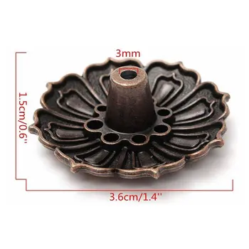 Mini Viiruk Omanik Lotus Viiruk Põleti Ja Koonuse Viiruk Omanik Kaasaskantav Lotus Suitsutusastia Stick Auk