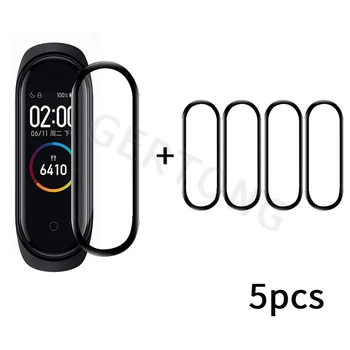 5TK Hüdrauliline Film Xiaomi Mi Brändi 6 5 Smart Watch Käevõru Kaardus Ekraan Kaitsja Jaoks Xiaomi Miband 6 Kaitsev Kate