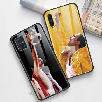 Freddie Mercury (Queen Klaas Telefon Case for Samsung Galaxy A50 A51 A71 5G A70 M31 A30 A31 A21s A91 M51 A10 A40 A41 M30s A11 Kate
