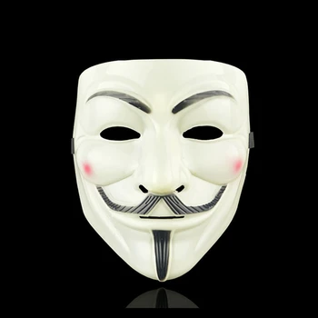 Halloween Filmi Teema Maskid Cosplay V for Vendetta Häkker Mask Anonüümseks Guy Fawkes Jõulud Täiskasvanud Laps Pidulik Maskeraad