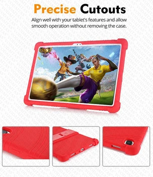 Lapse Jalg Silicon Case for Samsung Galaxy Tab A7 10.4 2020 Juhul SM-T500 SM-T505 T500 Tablett Juhul Põrutuskindel Kest Kate
