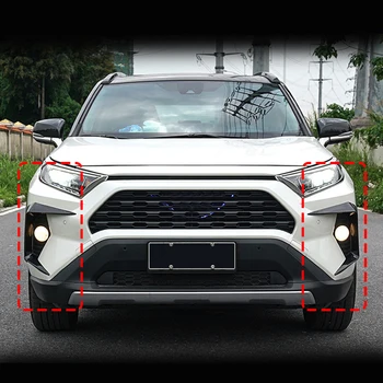 Muudetud Erilist Udutuli Raami Kleebis Toyota RAV4 Rongfang 2020 kokkupõrke-Auto Välisilme Kaunistamiseks Auto Disain Kleebis