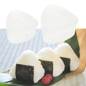 2tk Kolmnurga Kuju Bento Sushi Onigiri Toidus Plastist Hallituse Köök Bento Tarvikud Rice Ball Maker Bento Moodustavad Masina