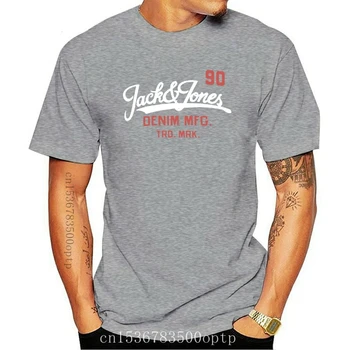 Jack & Jones Logo T-Särgid Musta Lahe Vabaaja uhkus t-särk meestele, Unisex Uus Mood tshirt Lahti Suurus top ajax naljakas