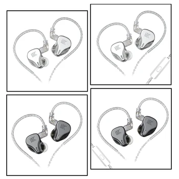 DQ6 Kõrvaklapid 3DD Bass HiFi Earbuds in-Ear Müra Tühistamises Muusika Sport Kõrvaklapid