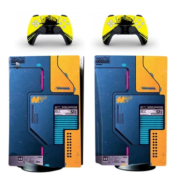 Uus Disain PS5 Standard Ketas Naha Kleebis Decal Kaas PlayStation 5 Konsooli ja Kontrolleri PS5 Nahk, Vinüül Kleebis