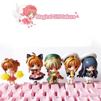 DIY Võti üpp Cherry MX-telje mehaaniliste klaviatuuride keycap isiksuse Cartoon modelleerimine keycaps Anime Magic tüdruk keycap