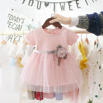 Baby Girl Dress 2021 Suvel Cute Cartoon Beebi Printsessi Sünnipäeva Silma Kleit, Kostüüm Väikelapse Baby Kleit Armas Printsess Kleit
