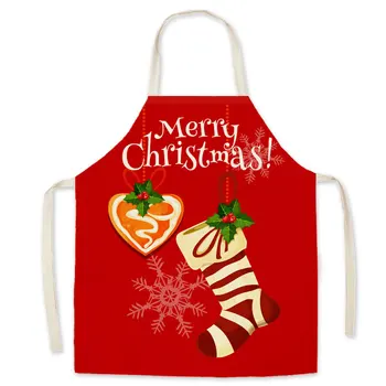 1tk Jõulud Santa Vanema-lapse Põll Jõulud Kaunistused Köök Toiduvalmistamise Tarvikud Xmas Teenetemärgi Uus Aasta 2022 Kerst Natal