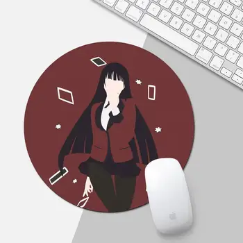 Hull Põnevust anime Kakegurui runa joob Kohandatud sülearvuti Gaming mouse pad Tabel Kaitsta Mäng Office Koo Ring Mouse pad Matt