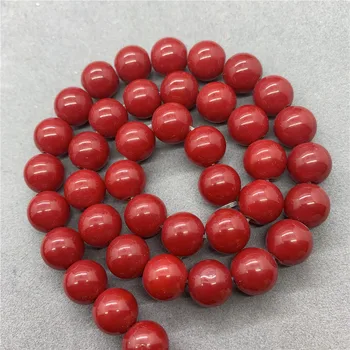 Coral Red Kvartsi Kristall Helmed 6-10mm Diy jaoks Käsitöö Käevõru Ehted