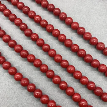 Coral Red Kvartsi Kristall Helmed 6-10mm Diy jaoks Käsitöö Käevõru Ehted