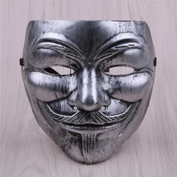 Halloween jõulupidu Filmi Cosplay V for Vendetta Häkker Mask Anonüümseks Guy Fawkes Kingitus Täiskasvanud Lapsed Filmi Teema Mask Joker