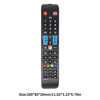 Samsung 3D Smart Tv Kaugjuhtimispult Aa59-00638A /Aa59-00786A Un55F8000Bfxza Un60F6350 Kaasaskantav Juhtmevaba Tv pult