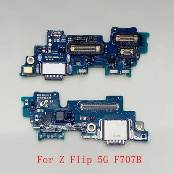 Algne Laadimine USB Pordi Moodul, Liides Port Flex Kaabel Samsung Flip 5G F900 F907 Z Klapp 5G F700 F707 Asendamine
